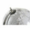 Wereldbol DKD Home Decor Wit Grijs Zilverkleurig PVC Aluminium 27 x 25 x 38 cm