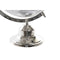 Wereldbol DKD Home Decor Wit Grijs Zilverkleurig PVC Aluminium 27 x 25 x 38 cm