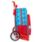 Schoolrugzak met Wielen Mickey Mouse Clubhouse Fantastic Blauw Rood 33 x 42 x 14 cm