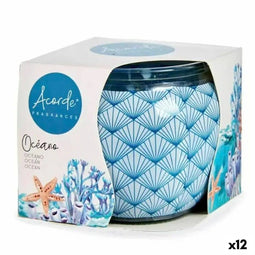Geurkaars Oceaan 7,5 x 6,3 x 7,5 cm (12 Stuks)