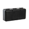 Radioklok DKD Home Decor 17 x 5 x 9 cm Zwart Wit PVC (2 Stuks)