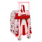 Schoolrugzak met Wielen Minnie Mouse Me time Roze (22 x 27 x 10 cm)
