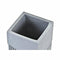 Tandenborstelhouder DKD Home Decor 7,6 x 7,6 x 10 cm Grijs Hars