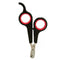 Nagelknipper Zwart Rood 6 x 0,5 x 11,5 cm Huisdieren (24 Stuks)