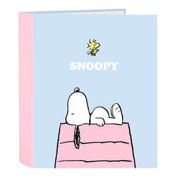 Ringmap Snoopy Imagine Blauw A4 (27 x 33 x 6 cm)