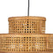 Plafondlamp Natuurlijk Bamboe 41 x 41 x 48 cm