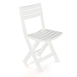 Vouwbare Stoel IPAE Progarden Birki bir80cbi Wit 44 x 41 x 78 cm