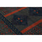 Tapijt DKD Home Decor 120 x 180 x 0,4 cm Blauw Oranje Polyester Arabisch (2 Stuks)