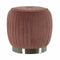 Poef Synthetisch materiaal Roze Hout 43 x 43 x 42 cm