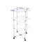 Opvouwbare Wasdroger met Wieltjes Gimi 153580 Modular 3 Zilverkleurig Staal 30 m