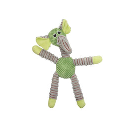 Hondenspeelgoed Groen Grijs Olifant 32 x 40 x 18 cm Knuffel met geluid