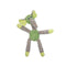 Hondenspeelgoed Groen Grijs Olifant 32 x 40 x 18 cm Knuffel met geluid