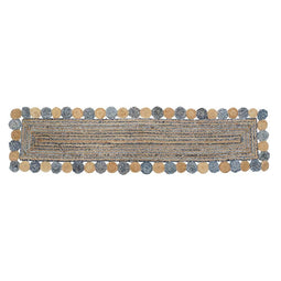 Tapijt DKD Home Decor Blauw Bruin Indiaas (60 x 240 x 1 cm)