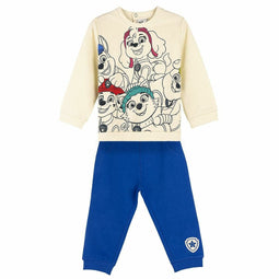 Joggingpak voor baby The Paw Patrol Blauw Maat 24 maanden