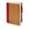 Spiraalnotitieblok met Pen Bamboe 1 x 18 x 14 cm (12 Stuks)
