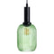 Plafondlamp Kristal Metaal Groen 14 x 14 x 32 cm