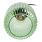 Plafondlamp Kristal Metaal Groen 14 x 14 x 32 cm