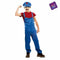 Kostuums voor Kinderen My Other Me Loodgieter Rood (3 Onderdelen) Maat 10-12 Jaar