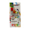 Penselen Multicolour Set Haar Blik Plastic (12 Stuks)