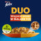 Felix Fantastic Duo vlees - rundvlees en gevogelte, kip en kinja, lam en kalfsvlees, kalkoen en l...