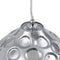 Plafondlamp 18 x 18 x 17,5 cm Kristal Zilver Ijzer