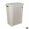 Wasmand Tontarelli Arianna Met deksel Beige 37,5 x 27,5 x 47 cm (6 Stuks)