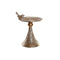 Kaarshouder DKD Home Decor 16 x 10 x 19 cm Champagne Aluminium