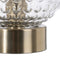 Bureaulamp Kristal Metaal 20 x 20 x 22 cm