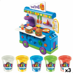 Plasticine Spel Softee Food Truck (3 Stuks)