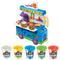 Plasticine Spel Softee Food Truck (3 Stuks)