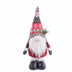 Kerstversiering Multicolour Metaal Weefsel 20 x 12 x 48 cm