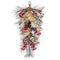 Deurhanger Kerstmis Multicolour Gouden Plastic 60 cm