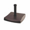 Voet voor Parasol 45 x 45 x 7 cm Bruin Cement