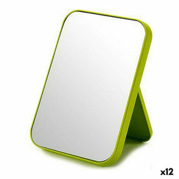 Spiegel met Ondersteuning (11 x 9,5 x 14 cm) (12 Stuks)