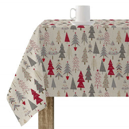Vlekbestendig tafelkleed van hars Mauré Merry Christmas 250 x 140 cm