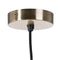 Plafondlamp Kristal Metaal 20 x 20 x 27 cm