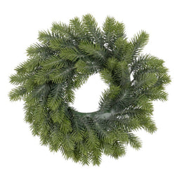 Kerstkroon Groen PVC 37 x 37 cm
