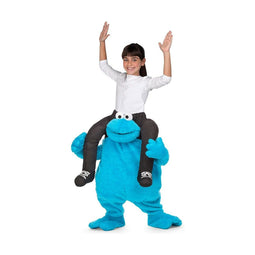 Kostuums voor Kinderen My Other Me Ride-On Cookie Monster Sesame Street Één maat