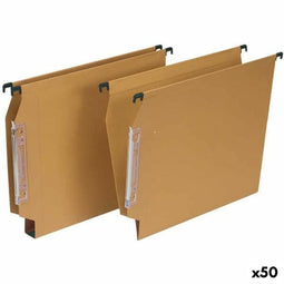 Hangmap Grafoplas Vizier Transparant Bruin Din A4