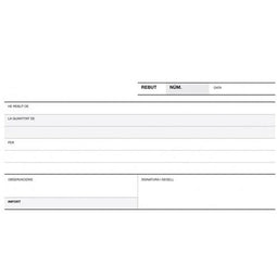Receipt Book Apli 1/3 100 Lakens (10 Stuks)