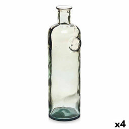 Fles Stamp Decoratie 14 x 44 x 13 cm champagne (4 Stuks)