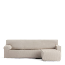 Hoes voor chaise longue met korte armleuning rechts Eysa JAZ Beige 120 x 120 x 360 cm