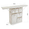 Stoom strijkbout Basic Wit Hout (30 x 85 x 130 cm)
