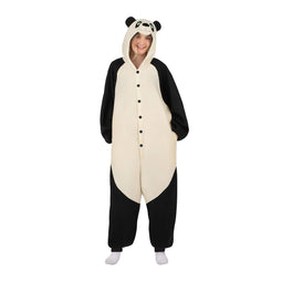 Kostuums voor Volwassenen My Other Me Pandabeer Wit Zwart Maat L/XL
