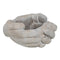 Grondlegger Grijs Cement Hand 24 x 22 x 12 cm