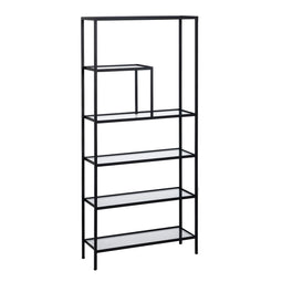 Planken Zwart Kristal Ijzer 70 x 23 x 161 cm
