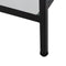 Planken Zwart Kristal Ijzer 70 x 23 x 161 cm