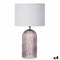 Bureaulamp Strepen 40 W Grijs Kristal 25,5 x 43,5 x 25,5 cm (4 Stuks)