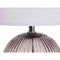 Bureaulamp Strepen 40 W Grijs Kristal 25,5 x 43,5 x 25,5 cm (4 Stuks)