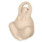 Decoratieve figuren Beige Keramisch 14 x 18 x 11 cm (6 Stuks) Vrouw Yoga